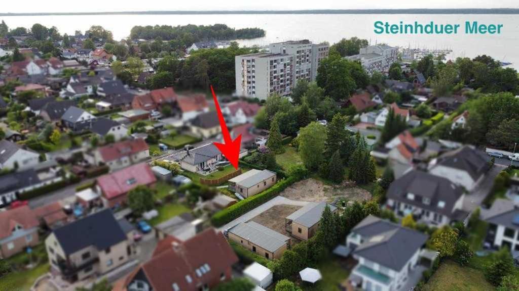 Ferien-Whg Souterrain Exklusives App Stella Maris Mit Parkplatz Direkt Am Steinhuder-Meer 분스토트 외부 사진